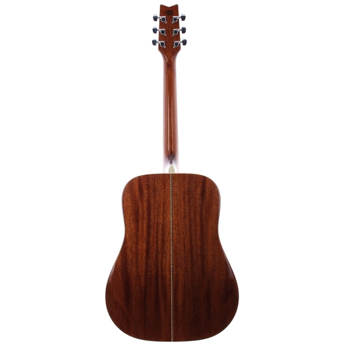 445 - 2006 Washburn D10S acoustic guitar, made in China; Back and sides: laminated mahogany; Top: natural ... 