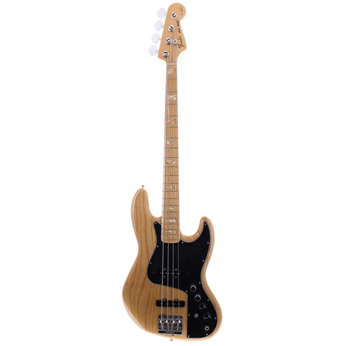 628 - John McKenzie - 2014 Fender Marcus Miller Jazz Bass guitar, made in Mexico, ser. no. MX14521200; Bod... 