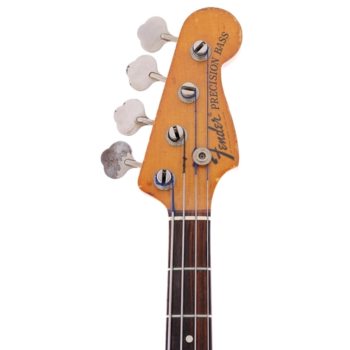 630 - John McKenzie and Supertramp interest - 1970 Fender Precision bass guitar, made in USA, ser. no. 285... 