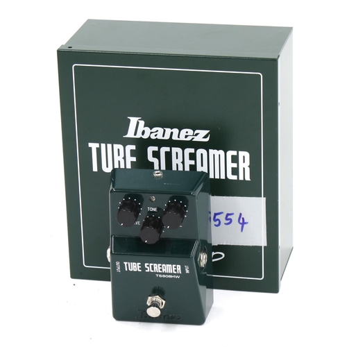 586 - Gary Moore - Ibanez TS808 Hand Wired Tube Screamer guitar pedal, made in Japan, ser. no. 0930059, wi... 