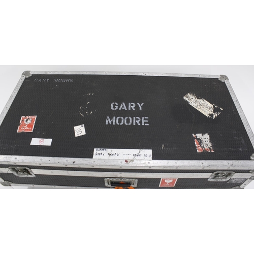 591 - Gary Moore and Neil Carter - Korg BX-3 Two manual electric organ, ser. no. 340365, within a heavy du... 