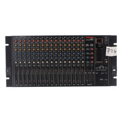 593 - Gary Moore - Tascam MM-1 keyboard mixer, made in Japan, ser. no. 220185*This lot is subject to VAT a... 