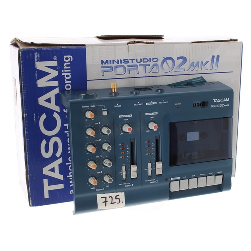 594 - Gary Moore - Tascam Porta 02 Mk II mini studio, made in China, ser. no. 0310782, boxed*This lot is s... 