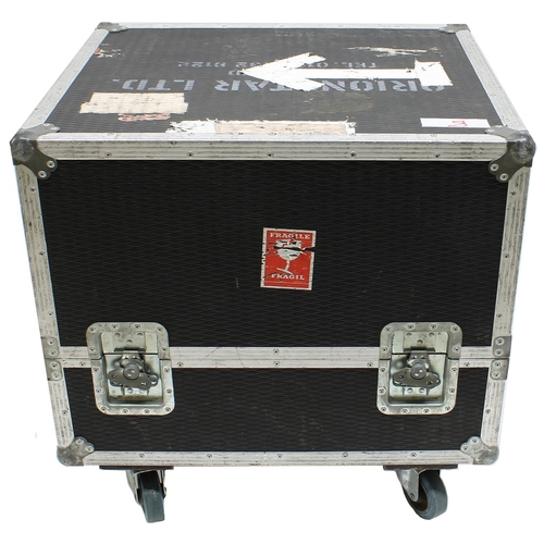 609 - Gary Moore - heavy duty John Henry flight case on wheels stencilled 'Orionstar Ltd. England' and bea... 