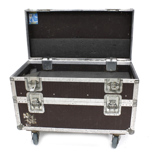 619 - Gary Moore - heavy duty Bulldog Cases 'Dressing Room' flight case on wheels, with double stacked int... 