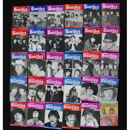 646 - The Beatles - Thirty The Beatles Monthly books, nos. 2-23 and 40-47