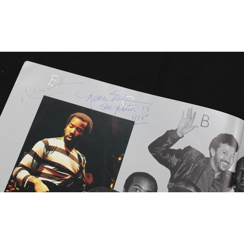 663 - Eric Clapton and others - 1998 25th Anniversary tour programme autographed by various artists to inc... 