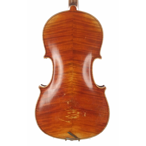 2444 - German violin of the Berlin School, 14 1/8