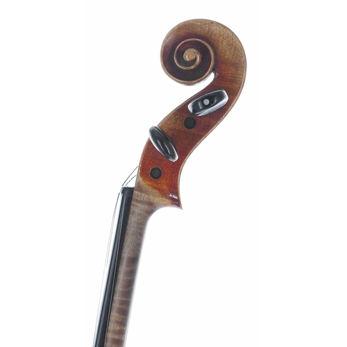 2444 - German violin of the Berlin School, 14 1/8