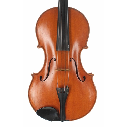 2450 - English viola by and labelled Robert John Ramond, West Bergholt, Essex, 1987, 16 5/16