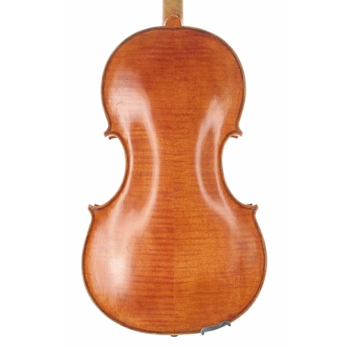 2450 - English viola by and labelled Robert John Ramond, West Bergholt, Essex, 1987, 16 5/16