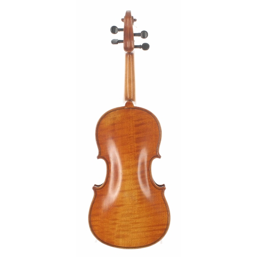 2456 - Good Mittenwald child's violin circa 1880, 8 13/16