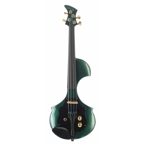 2004 - Amadeus 1 electric violin, within a Hidersine double violin case