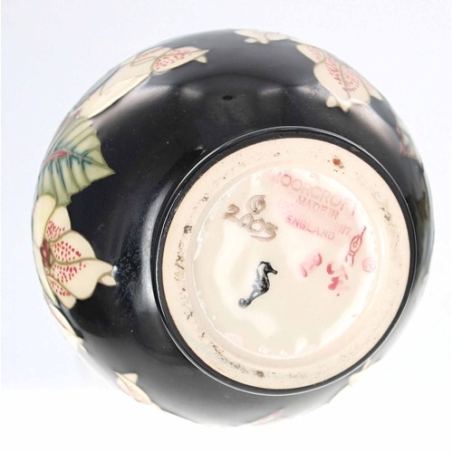 615 - Moorcroft Pottery 'Mountain Gold' ovoid vase by Sian Leeper, circa 2003, factory stamps, 5.5