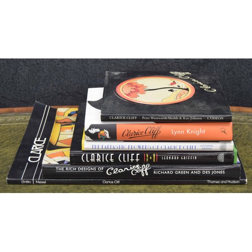 567 - Selection of six Clarice Cliff collectors reference books