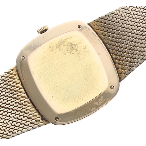 28 - Rolex Cellini 18ct yellow gold gentleman's dress wristwatch, Roman numeral set bezel with silvered d... 