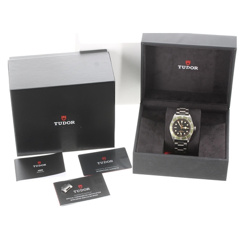 41 - Tudor Black Bay Harrods Special Edition stainless steel gentleman's wristwatch, no. 54xx, reference ... 