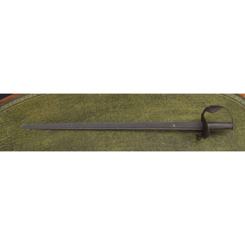 679 - 19th century British Naval cutlass, the blade 29