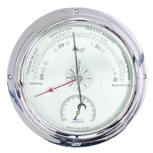 2622 - Good ship's bulkhead barometer, the 6