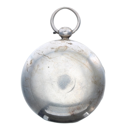 313 - William IV silver fusee lever pocket watch, London 1830, the movement signed Geo. Tippett, London, A... 