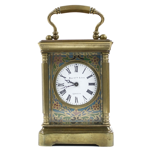 1207 - Miniature carriage clock timepiece, the 1.5