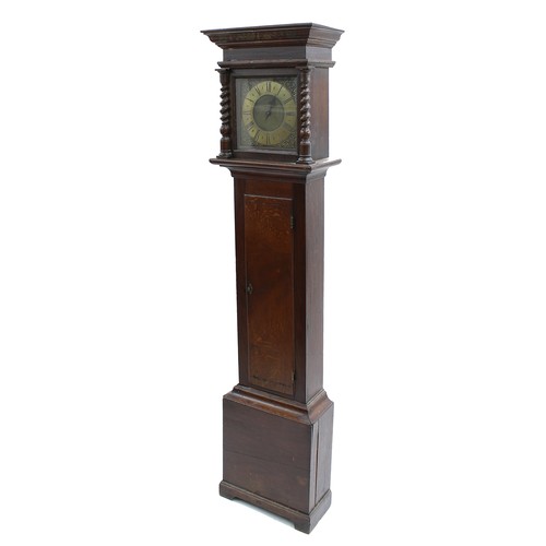 1839 - Oak thirty hour longcase clock, the 10