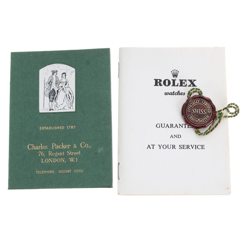 43 - Rolex Oyster Perpetual Date 9ct gentleman's wristwatch, reference no. 1500, serial no. 1084xxx, circ... 