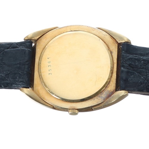 55 - Audemars Piguet, Genéve 18ct oval gentleman's wristwatch, import hallmarks London 1965, case no. 353... 