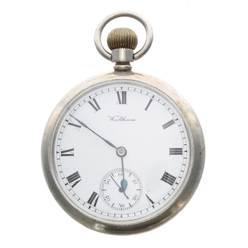 222 - American Waltham 'Vanguard' Royal Navy deck pocket watch, circa 1936, signed 23 jewel adjusted 6 pos... 