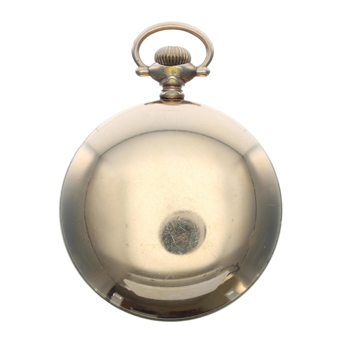 233 - American Waltham 'Crescent Street' lever set gold plated pocket watch, circa 1901, signed 21 jewel a... 