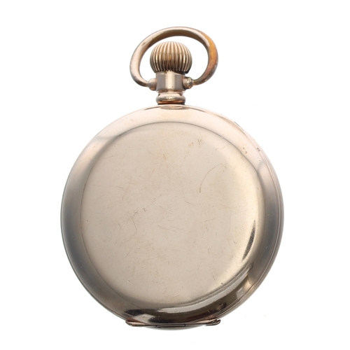 245 - American Waltham gold plated lever pocket watch, circa 1927, signed 17 jewel movement, no. 26226xxx,... 