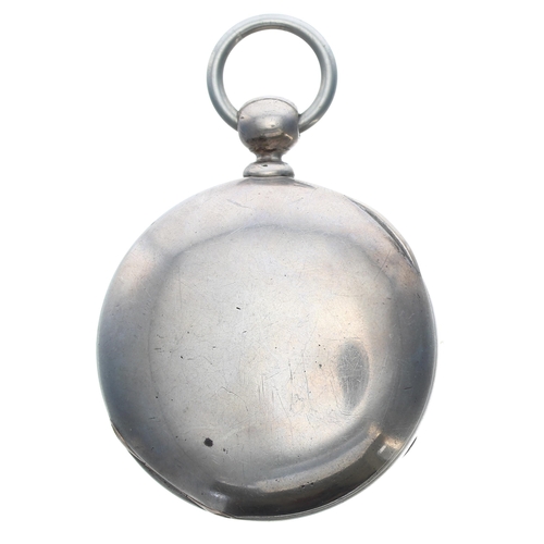 246 - American Waltham 'Martyn Square' lever pocket watch, circa 1877, signed movement with Pat. Pinion, g... 