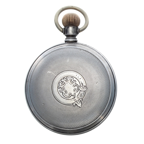 251 - Elgin National Watch Co. 'Veritas' silver lever pocket watch, circa 1904, signed 23 jewel adjusted m... 