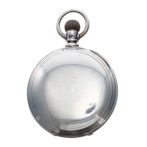 256 - American Waltham 'P.S. Bartlett' lever set hunter pocket watch, circa 1887, signed movement, no. 372... 