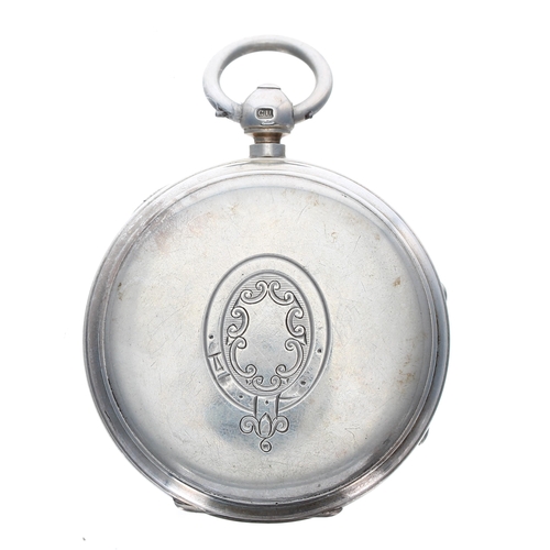 292 - Edwardian silver fusee lever pocket watch, Chester 1901, the movement signed Bennet, Red Lion Street... 