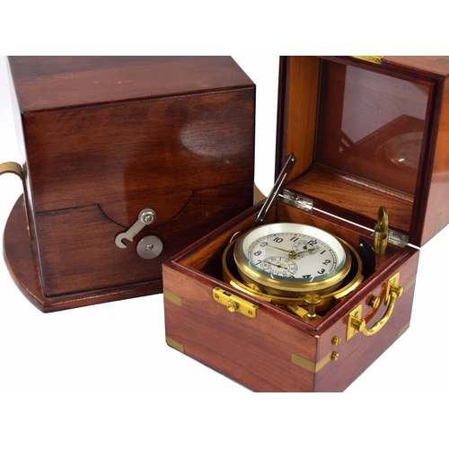 1390 - Russian two day marine chronometer, the 3.5