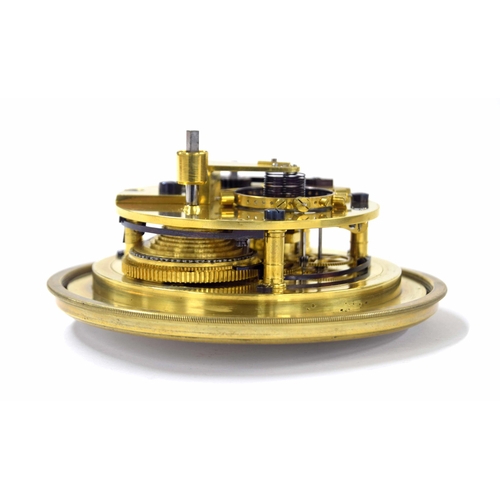 1410 - Fine English two day marine chronometer, the 4