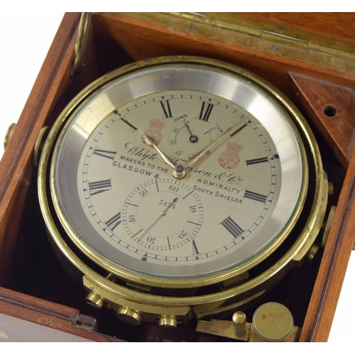 1410A - Good English two day marine chronometer, the 4