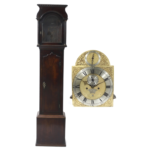 1818 - Good mahogany 8 day longcase clock, the 12