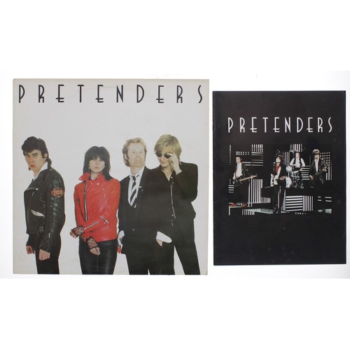 575 - Tony Zemaitis - a Pretenders autographed vinyl record, signed by James Honeyman-Scott to the back pa... 