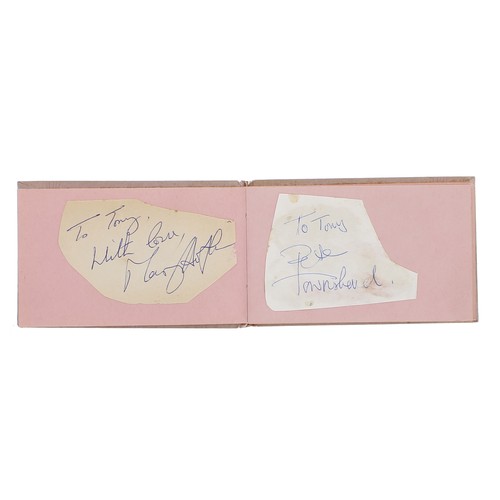 583 - Tony Zemaitis - the personal autograph book of Tony's son, Tony Zemaitis Jr., used for collecting hi... 