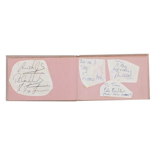 583 - Tony Zemaitis - the personal autograph book of Tony's son, Tony Zemaitis Jr., used for collecting hi... 