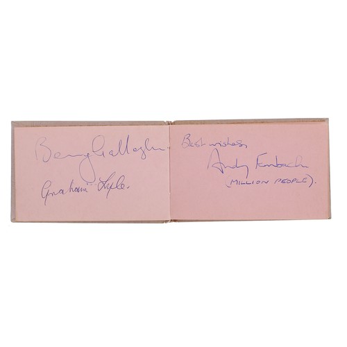 583 - Tony Zemaitis - the personal autograph book of Tony's son, Tony Zemaitis Jr., used for collecting hi... 