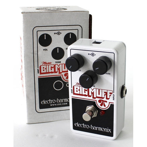 908 - Electro Harmonix Nano Big Muff guitar pedal, boxed