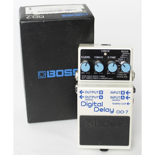 927 - Boss DD-7 Digital Delay guitar pedal, boxed