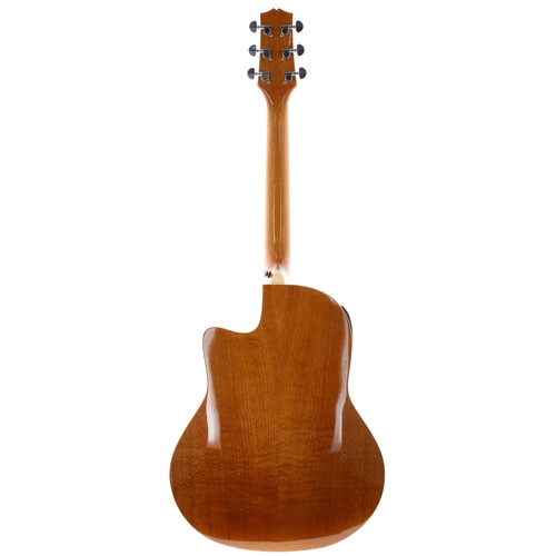 33 - Turner Guitars RB20 electro-acoustic guitar; Body: natural finish; Neck: good; Fretboard: rosewood; ... 