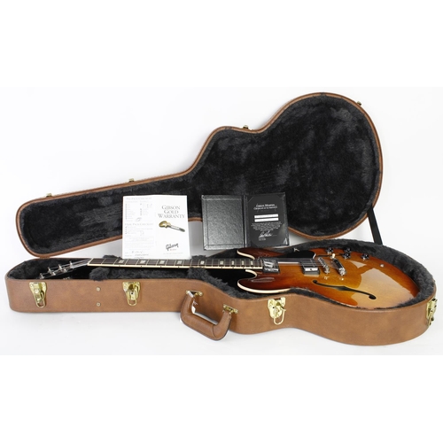 55 - 2016 Gibson Memphis ES-335 semi-hollow body electric guitar, made in USA, ser. no. 1xxxxxx2; Body: f... 