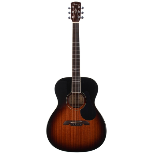 62 - Alvarez AF66SB acoustic guitar, made in China; Back and sides: mahogany; Top: tobacco sunburst finis... 