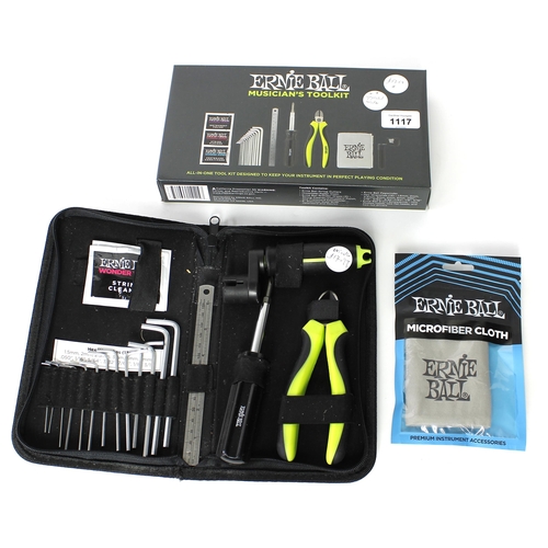 1117 - Ernie Ball guitar toolkit with upgraded Ernie Ball string winder