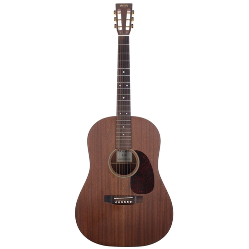 100 - 2008 C.F. Martin D-15S acoustic guitar, made in USA, ser. no. 1xxxxx4; Body: mahogany finish, a few ... 